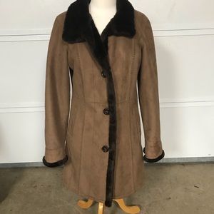 Gallery Faux Fur Lined Coat